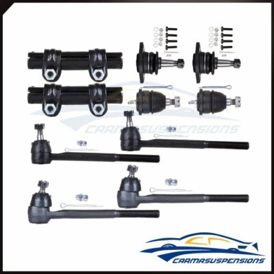 Fits 1965-1970 Chevrolet El Camino 10x New Suspension Kit Tie Rod End Ball Joint Foto 1 de 4