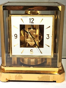 Vintage Jaeger Le Coultre Atmos Clcck 528-8 funzionante - Foto 1 di 7