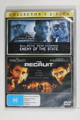 Enemy of the State / The Recruit - Region 4 - Preowned - Sent Tracking - (D881) - image 1 of 2