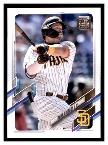 2021 Topps Update #US208 BRIAN O'GRADY San Diego Padres ~E2U
