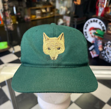Vintage Boys Scouts Of America Youngan Green Gold Embroidered Fox Snapback Hat