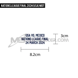 USA VS MEXICO CONCACAF NATIONS LEAGUE 2024 FINAL USMNT Match Details - Picture 1 of 5