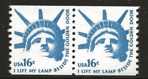 US Scott #1619, PAIR 1975 Liberty 16c VF MNH