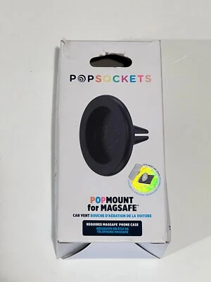 PopSockets PopMount Vent Mount for Magsafe - Black OPEN BOX - Image 1 of 2