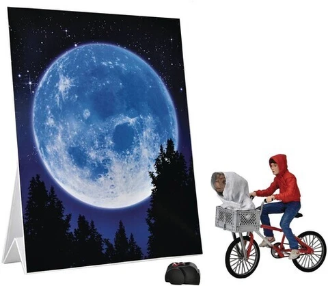 WB   NECA - E.T. - 40th Anniversary Elliott & E.T. On Bike 7" Action Figure Cover