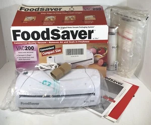 NEW OPEN BOX Vintage Tilia FoodSaver Vac 200 Kit Vacuum Sealing System 2002 - Picture 1 of 12