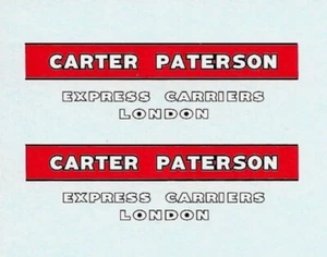 Vagón cubierto Dinky 25b | CARTER PATERSON | transferencia/calcomanía - Imagen 1 de 1