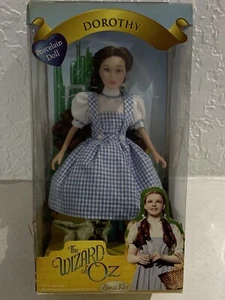 Muñeca de porcelana Mago de Oz 2005 llave de latón recuerdo Dorothy de colección coleccionable nueva - Imagen 1 de 7