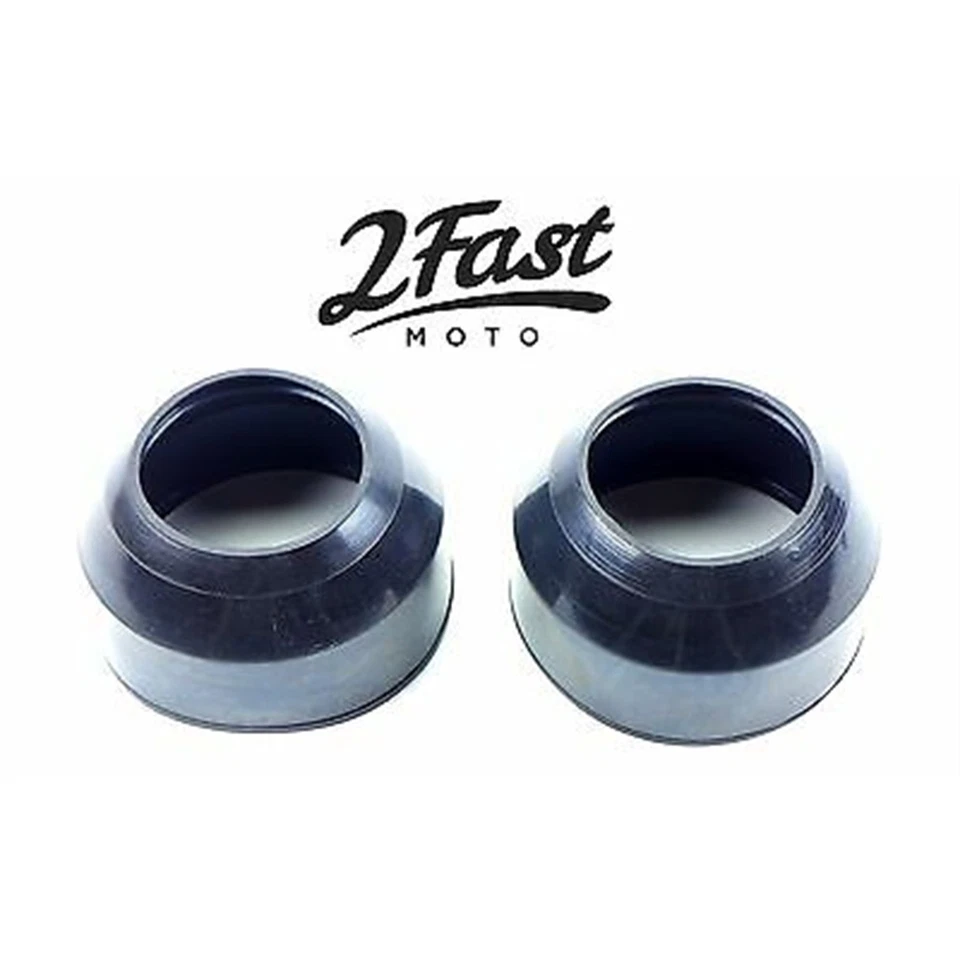 2 Cubiertas antipolvo horquilla FastMoto botas protectores - par para Kawasaki KZ Z1-R 44010-032 Foto 1 de 4