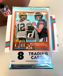 2017 Donruss NFL Football Retail Pack NEU (8 Karten) Mahomes Rookie GEM MINT RC?? - Bild 1 von 2