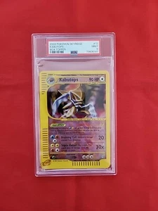 POKEMON: KABUTOPS #12/12 SKYRIDGE JUMBO BOX TOPPER 2003 - VINTAGE PSA 9 MINT - Picture 1 of 19