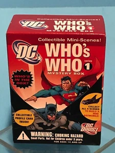 DC DIRECT WHO’S WHO MYSTERI BOX MICROFIGUREN! SERIE 1! NM! VERSIEGELT! - Bild 1 von 2