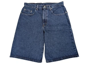 Vingage Ralph Lauren Polo Jean Shorts Men 32 Relaxed Jorts Dark Wash Baggy Y2K - Bild 1 von 12