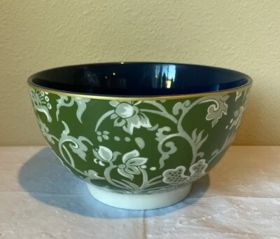 "Cuenco de fideos tapiz francés Williams Sonoma colección grúa Vietnam 7"" NUEVO Foto 1 de 3