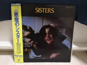 Sisters Brian De Palma Margot Kidder Horror Movie LD Laserdisc with Obi - Afbeelding 1 van 3