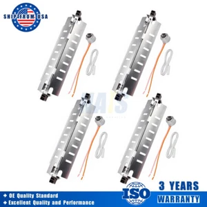 WR51X10055 REFRIGERATOR Defrost Heater Sensor fit GE Hotpoint WR51X10030 (4 Set) - Picture 1 of 8