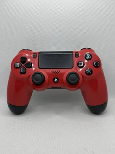 🎮 Offizieller Sony PS4 DualShock 4 Wireless Controller - Rot | Vollständig getestet - Bild 1 von 6