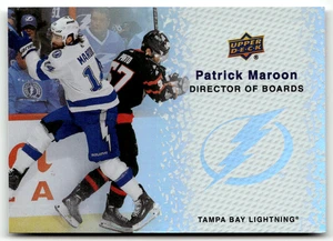 Upper Deck 2023-24 Series 2 Hockey NHL DB-15 Patrick Maroon Director Boards - Bild 1 von 2