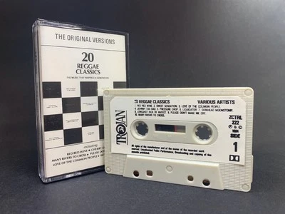 20 REGGAE CLASSICS Vintage Cassette **SCARCE TROJAN COMPILATION** 1984 - Image 1 of 4