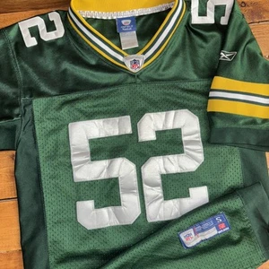 Clay Matthew Jersey Reebok Youth S (10-12) Green Bay Packers #52 Stitched *SEE - Picture 1 of 11
