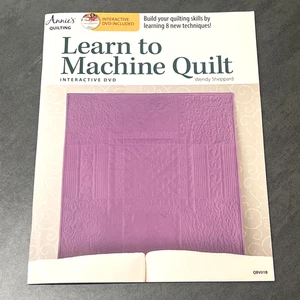 Learn to Machine Quilt with Interactive DVD by Wendy Sheppard - Imagen 1 de 3