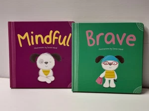 Mindful  and Brave x2 books from the resilience Series by Sarah Ward Board Book - Picture 1 of 12