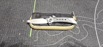 Win+ and Feng Hua brands Knife M390 Blade Titanium/Carbon Fiber Handle - Image 1 of 4