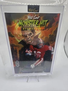 Joe Montana TRUE 1/1 2025 Wild Card Haunted Hits Mammoth National Exclusive 4x6 - Picture 1 of 4