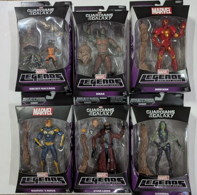 Sealed New Marvel Legends Groot BAF wave Full Set lot Of  6 Figures - Image 1 of 4