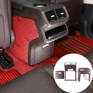 Oak Wood Grain Rear Air Outlet Vent Trim Cover For Mercedes-Benz GLE/GLS 2020-24 - Picture 1 of 12