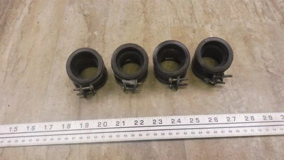 1980 Suzuki GS750 L GS 750 S464-1) caixa de ar carburador conjunto de botas coletor de admissão - Imagem 1 de 4