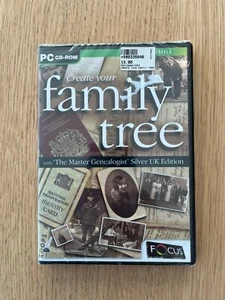 CREATE YOUR FAMILY TREE PC CD-ROM - WINDOWS 98 - BRAND NEW AND SEALED - Bild 1 von 2