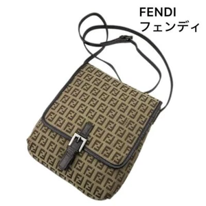 Extreme Fendi Zucchino Schultertasche Sacoche Braun - Bild 1 von 18