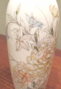 Takahashi "Soft Flower" Vase Japan hand decorate San Francisco Floral- marked - Picture 1 of 6