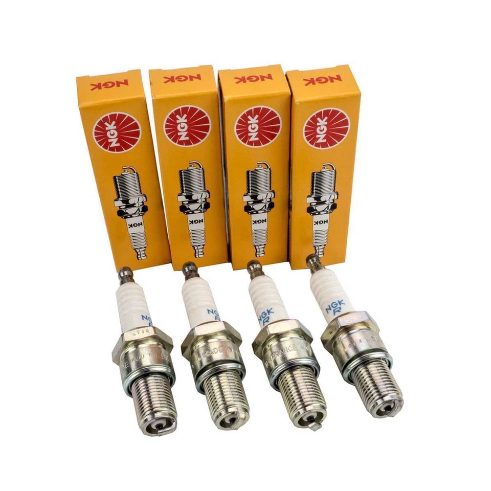 4X Spark Plug Fits Kawasaki GPZ1100 (GP) KZT10B-A 1982-1985 - Image 1 of 1