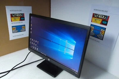 HP W2072a LED Backlit LCD Monitor w/Built-in Speakers VGA DVI A3M50A 671077-020 - Image 1 of 4
