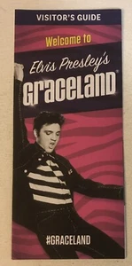 Elvis Presley Graceland Travel Brochure Memphis Tennessee Ephemera BR16 - Picture 1 of 2