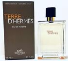Hermes Terre D'hermes For Men Cologne 3.3 Oz ~ 100 Ml Edt Spray * No Sealed