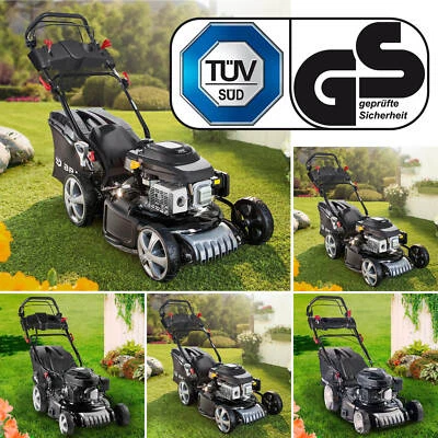 BRAST Rasenmäher Benzin 3,5kW(4,76PS) mit Antrieb 46cm Schnittbreite - Bild 1 von 4