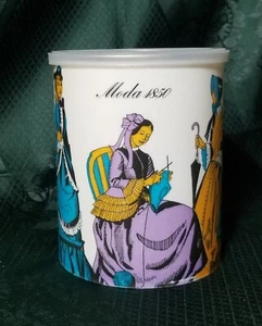 CAFFE' SUERTE STAR BARATTOLO IN PLASTICA ALIMENTARE DAME MODA 1850 ANNO 1967-73 - Bild 1 von 15
