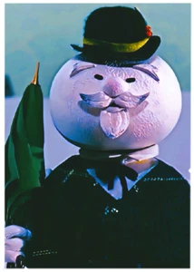 SAM THE SNOWMAN * Rudolph The Red-Nosed Reindeer * Custom ACEO * Art Card * ATC - Picture 1 of 1