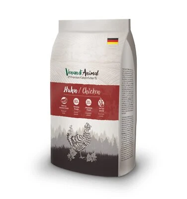 Venandi Animal – Premium Katzenfutter – Huhn mit viel frischem Geflügel Trock... - Bild 1 von 3