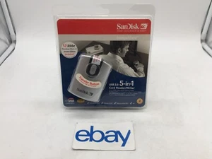 NEW SanDisk ImageMate USB 2.0 5-in-1 Card Reader/Writer SDDR-99-A15 FREE S/H - Photo 1/4