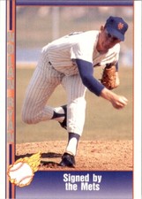 1991 Pacific Nolan Ryan Texas Express Signed by the Mets New York Mets #4