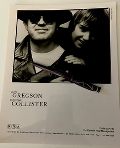 Clive Gregson & Christine Collister Publicity Press 8x10 Glossy Music Photo 🤗 - Picture 1 of 5