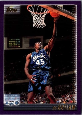 2000 Topps Bo Outlaw #105 Orlando Magic Basketball Card - Image 1 of 2