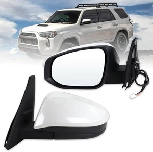 Left Driver Side Mirror Compatible With 2014-2025 Toyota 4Runner With Manual Fol - Picture 1 of 6