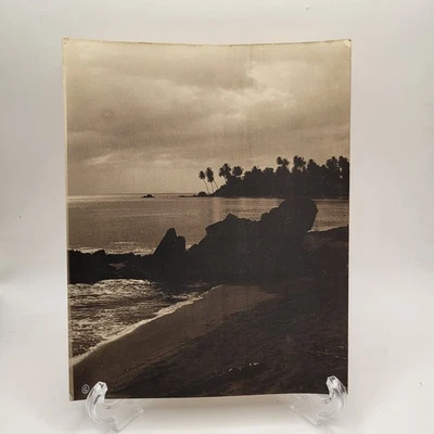 Fotografía vintage de playa de isla 8x10 J.W. Arte Hayman Puerto Rico Foto 1 de 4