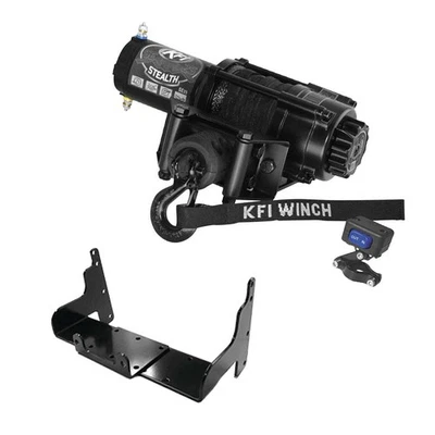 Kit combinado de cabrestante KFI Assualt 2500 lb (M1) para Polaris ATP 2004-2005 (330, 500) Foto 1 de 4