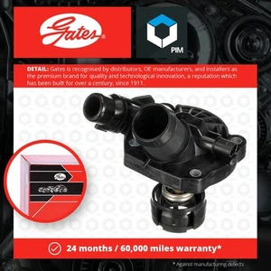 Coolant Thermostat fits MINI COUNTRYMAN COOPER F60 1.5 2.0 2016 on Gates Quality - Picture 1 of 5